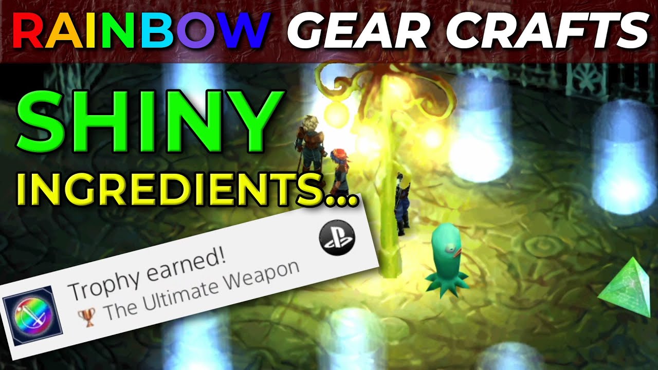 How to Get Shiny Materials in Chrono Cross - Rainbow Crafting Guide