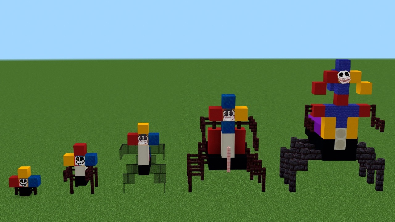 Prototype Evolution All Versions  - Poppy Playtime Chapter 5 - Minecraft PE Addon Mod