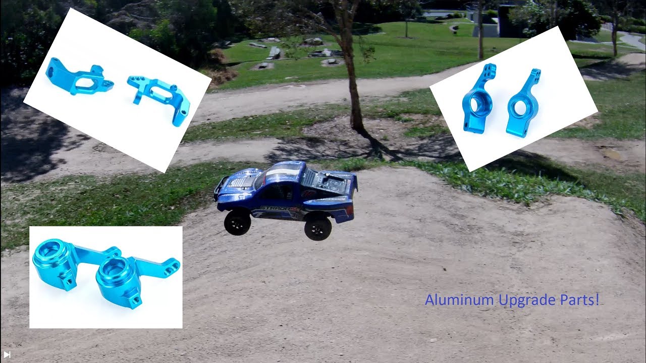 Maverick Strada SC Upgrades - Aluminium Hubs on the Short Course Truck!