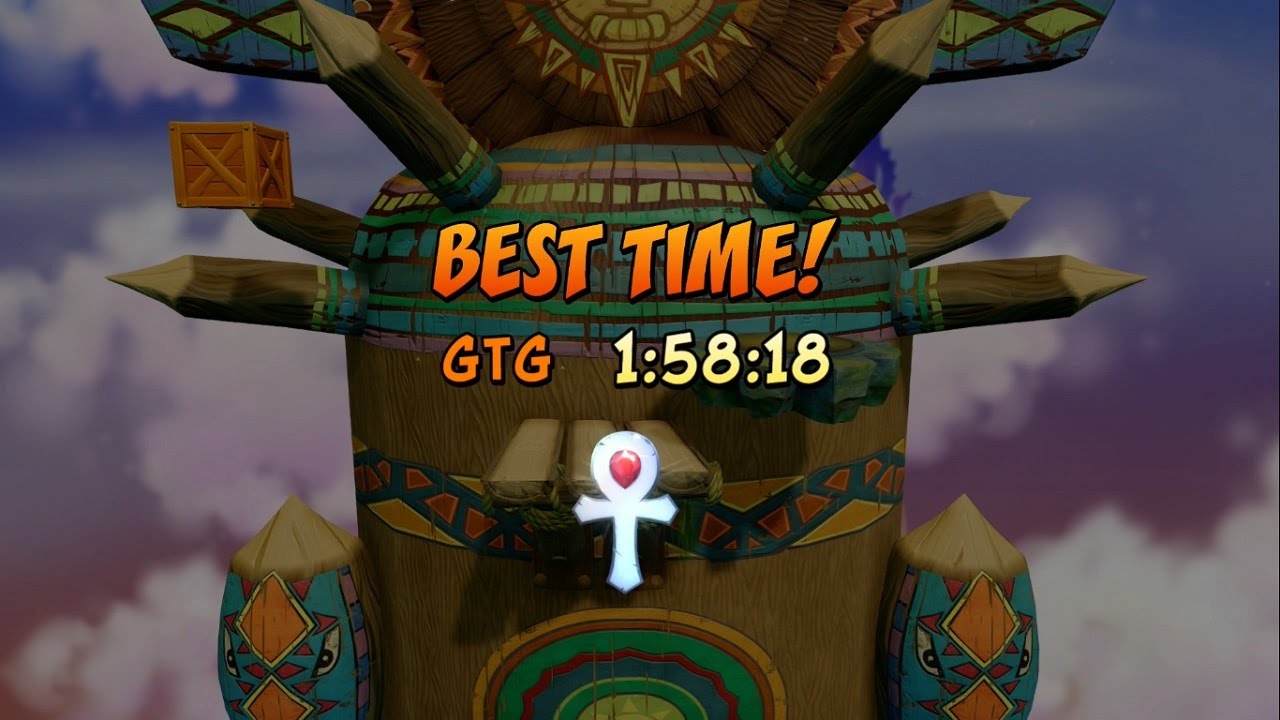 Crash Bandicoot - N. Sane Trilogy - Platinum Time Trial #8: Native Fortress - 1:58:18