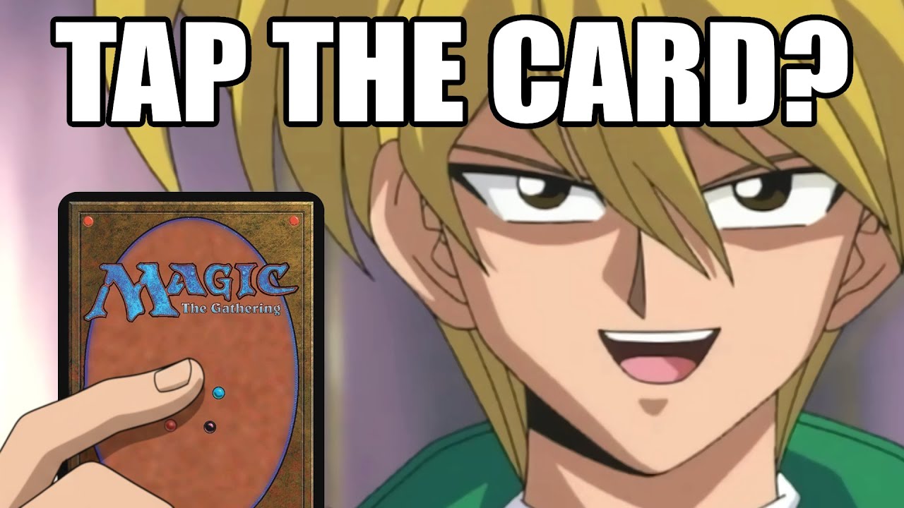 Yu-Gi-Oh but they play Magic the Gathering