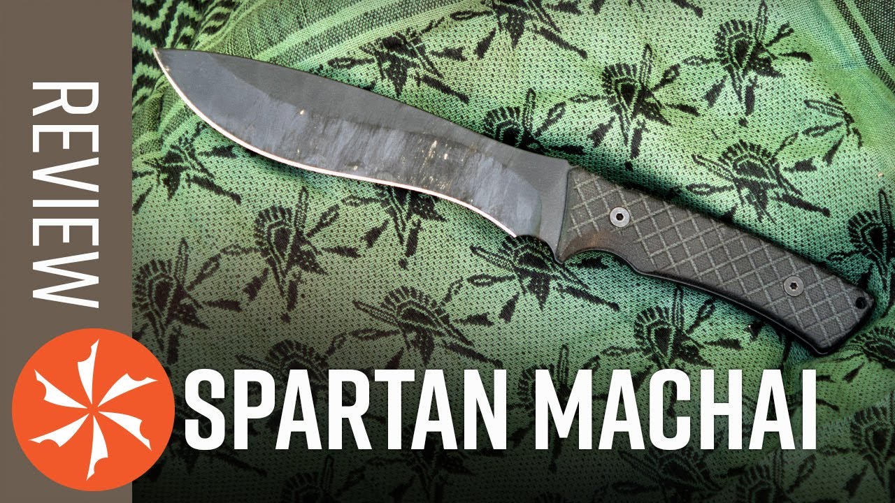Spartan Machai Field Test and Giveaway - KnifeCenter Reviews