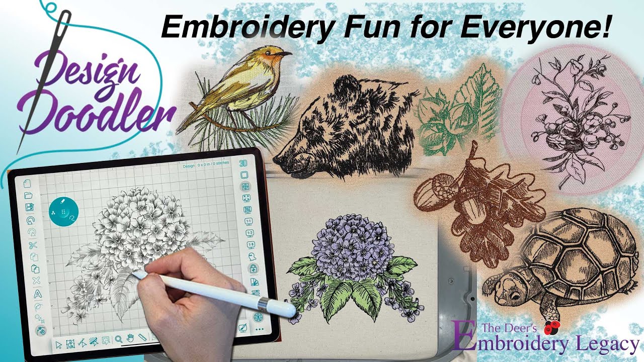 Представляем Design Doodler &mdash; создавайте собственные простые дизайны вышивки без оцифровки!