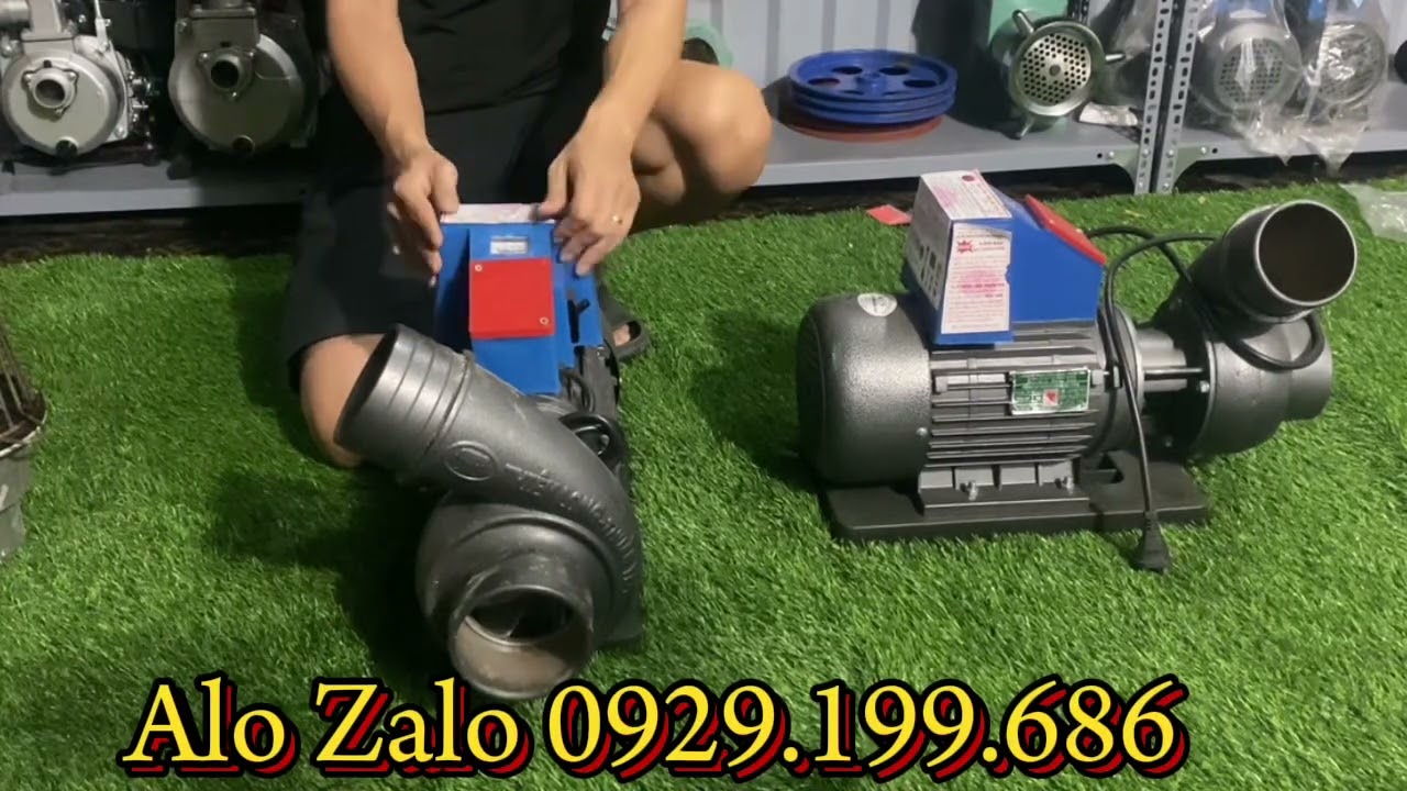Máy bơm nước,máy bơm tát ao,máy bơm lưu lượng ống 110 công suất 1,7kw và 2,2kw