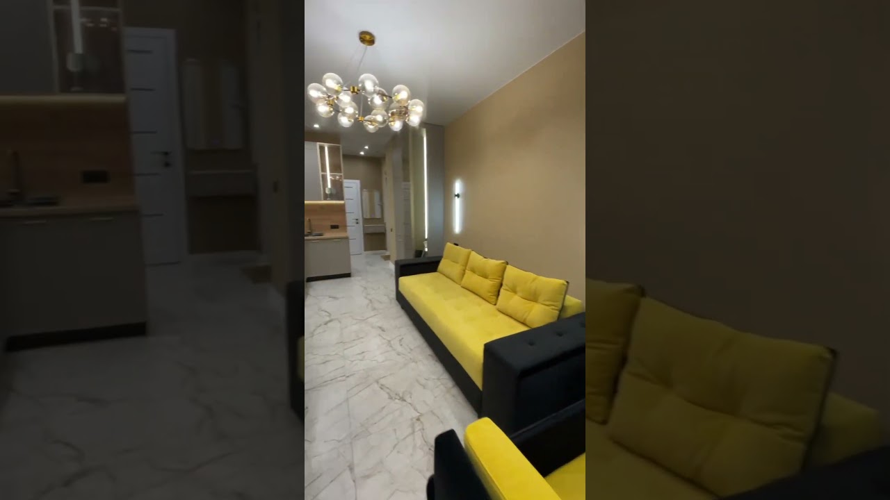 Квартира-студия с ремонтом в ЖК Эллада, Аркадия &ndash; 30 м&sup2;, бизнес-класс