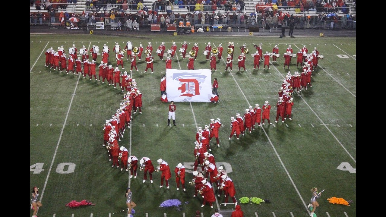 10-31-14 - Dover Marching Tornadoes - New Phila Halftime
