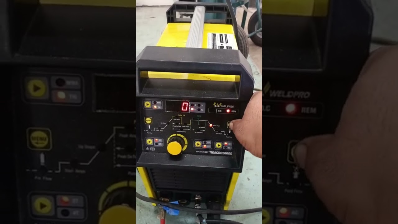 My Weldpro Tig 200 settings! Will It Weld?