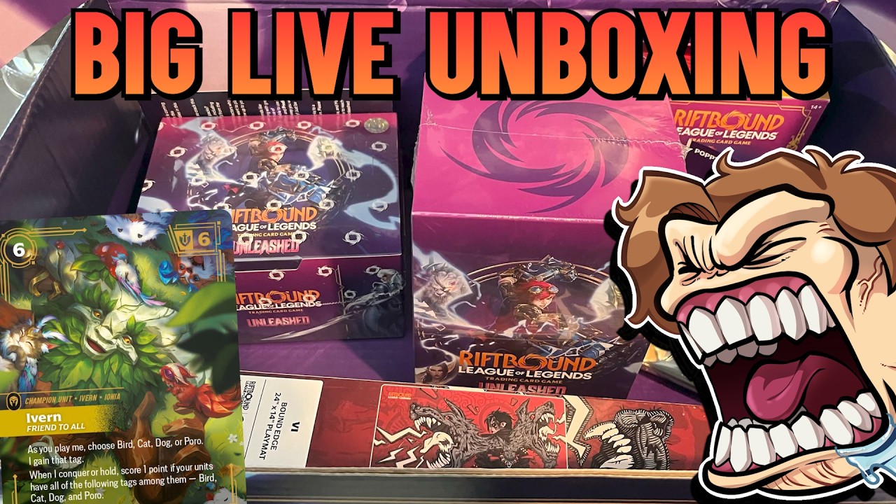 RIFTBOUND EARLY SET 3 UNBOXING - the Quest for big Ivern #RBUnleashed