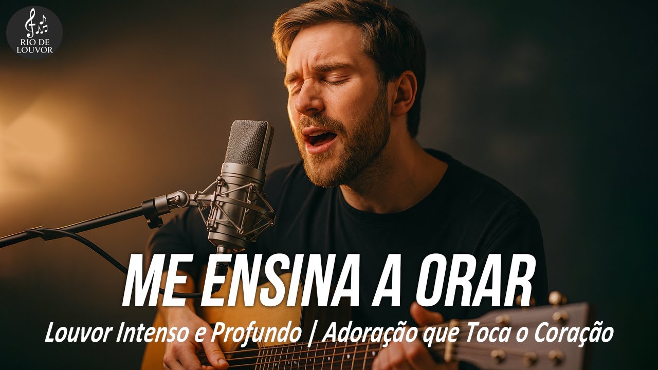 LANÇAMENTO - Me Ensina a Orar - Louvor Intenso e Profundo | Adoração que Toca o Coração
