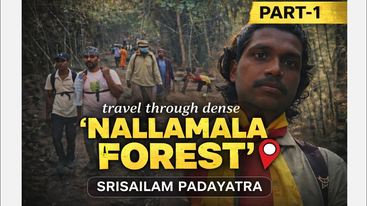 Srishaila Padayathra (Part-1) | #fullvlog #travel  | Pradeep Unmapped | By pradeep