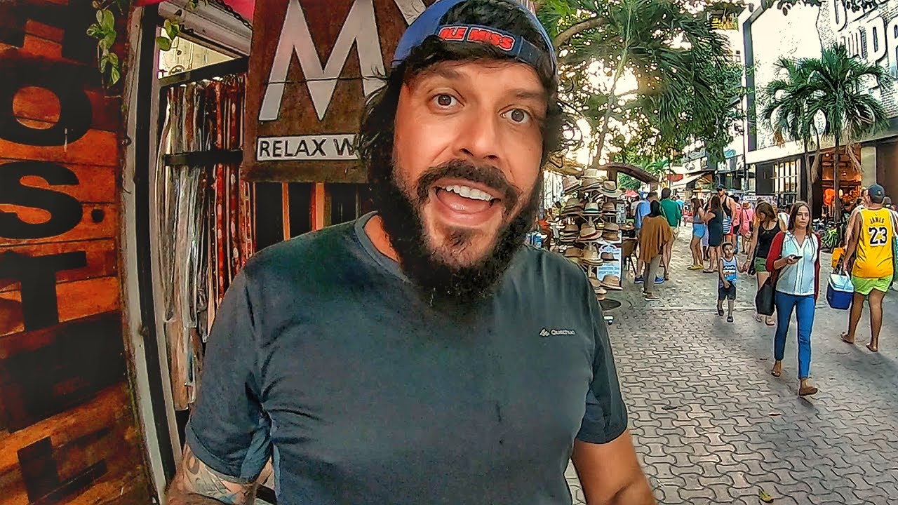 Como é PLAYA DEL CARMEN | PRAIA PRIVATIZADA de AKUMAL | MÉXICO #6