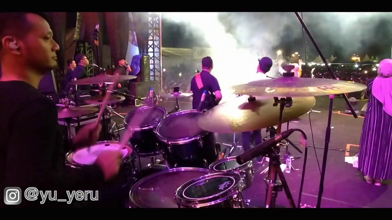 Sabyan - Maa Madda cover (Drumcam) Live at Hut ke-63 Jambi