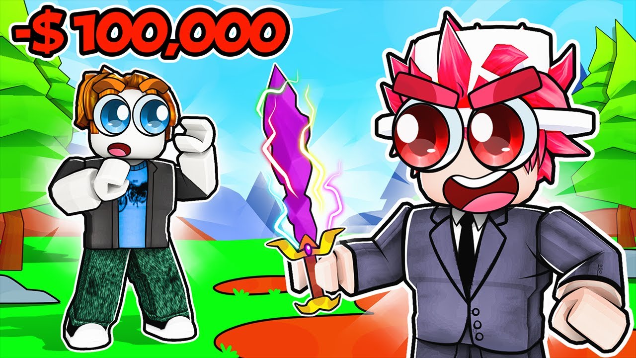 BUYING THE GODLY KNIFE IN ROBLOX…