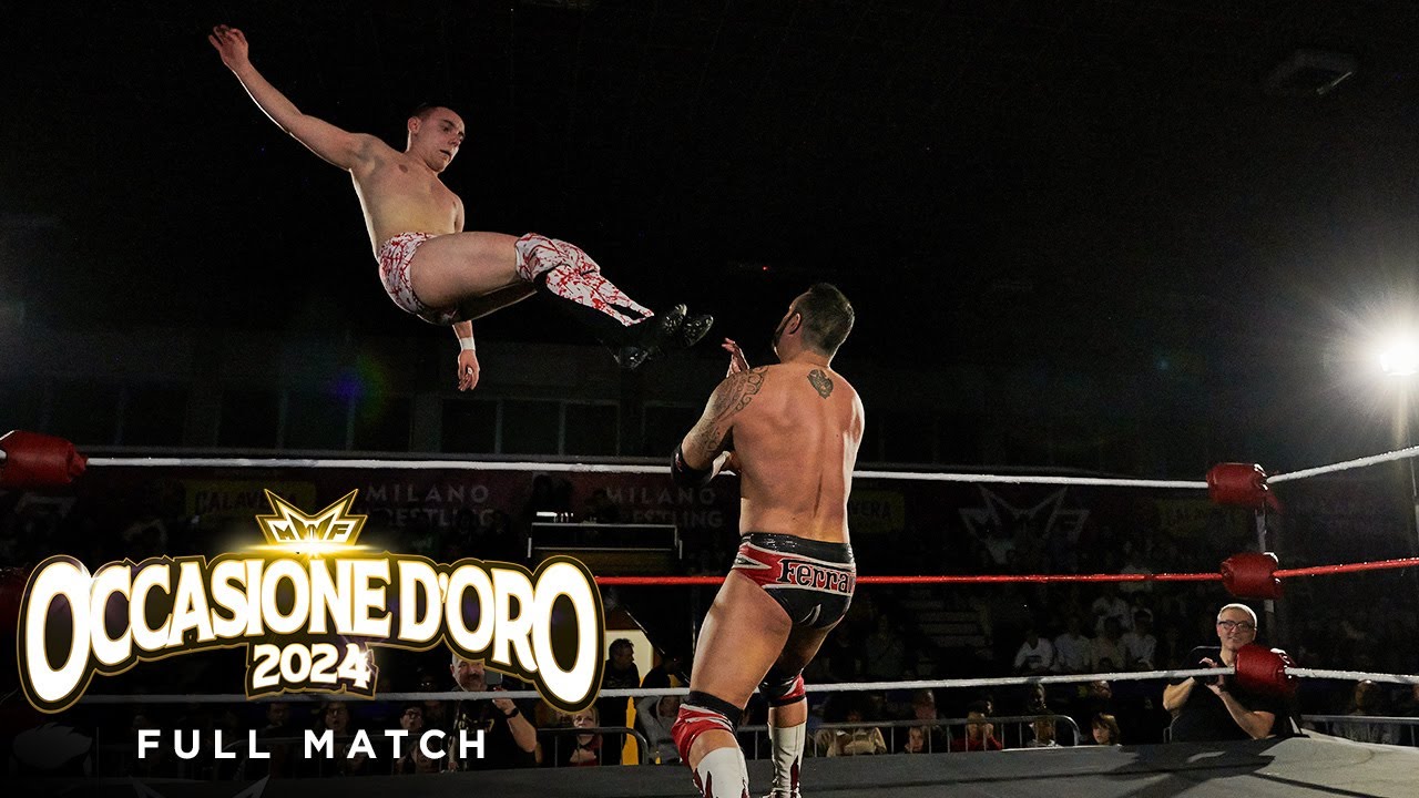 MWF Occasione d'Oro 2024 | Fabio Ferrari vs Gabriel Grip | WRESTLING FULL MATCH