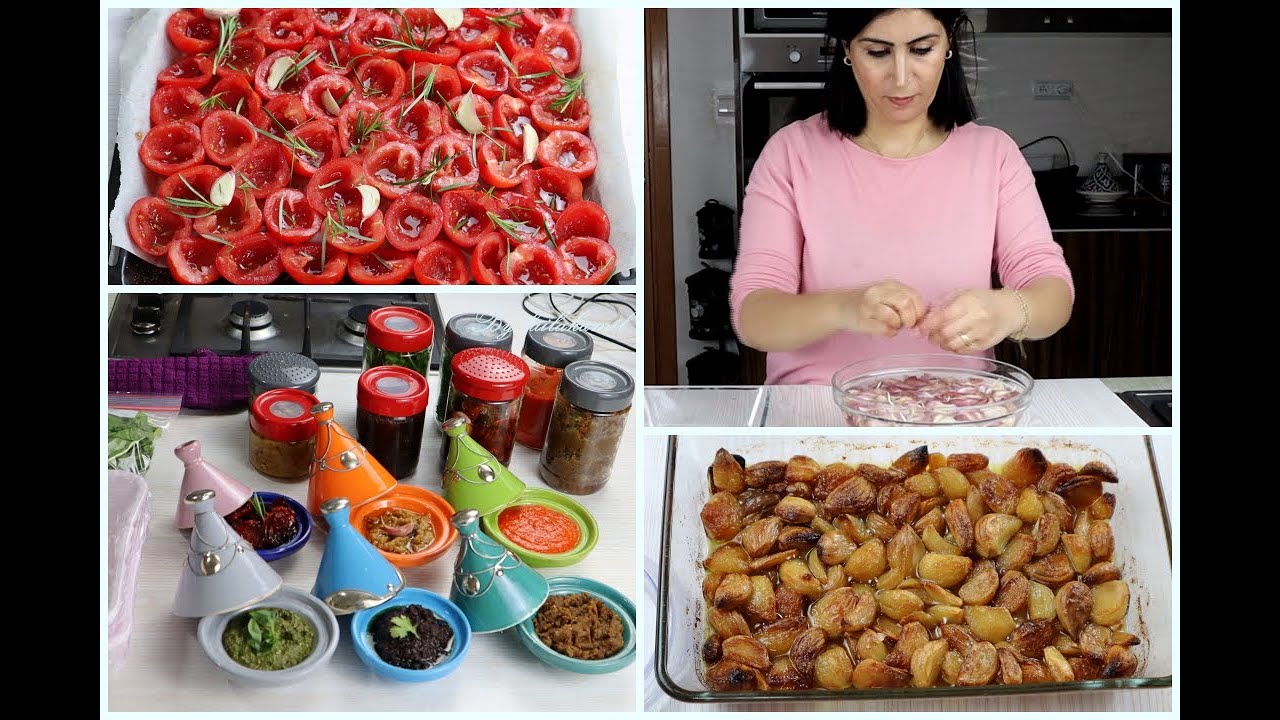 رمضان 2021  مجموعة  تحضيرات تسهل عليك الطبخ وتميزطيابك  وطرق الاحتفاض بدون مجمد للورقيات والفطر