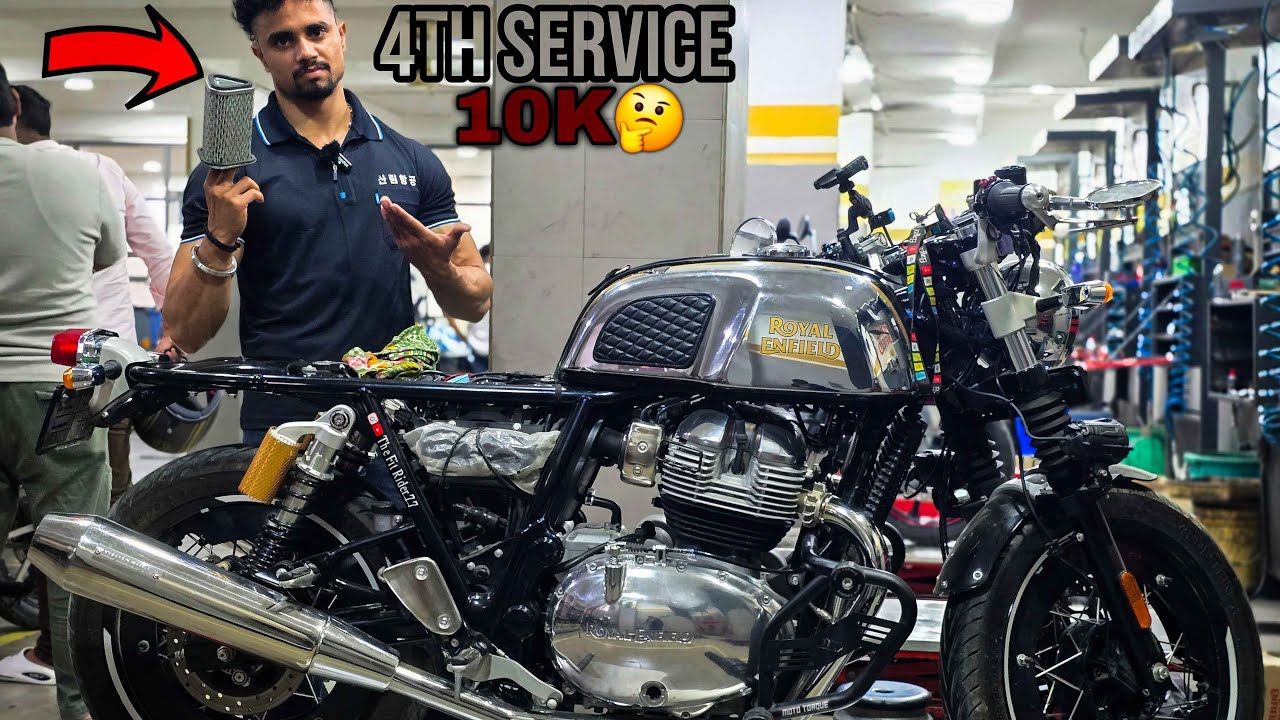 Last 4th Free service of Continental gt650 Finally Revealed | Full Modified Gt650 | The Fit Rider 77