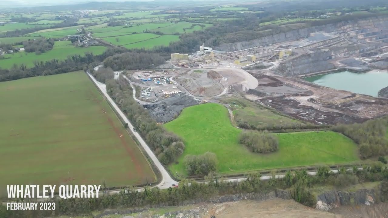 Whatley Quarry - February 2023 | DJI Mini 3 Pro [RAW]