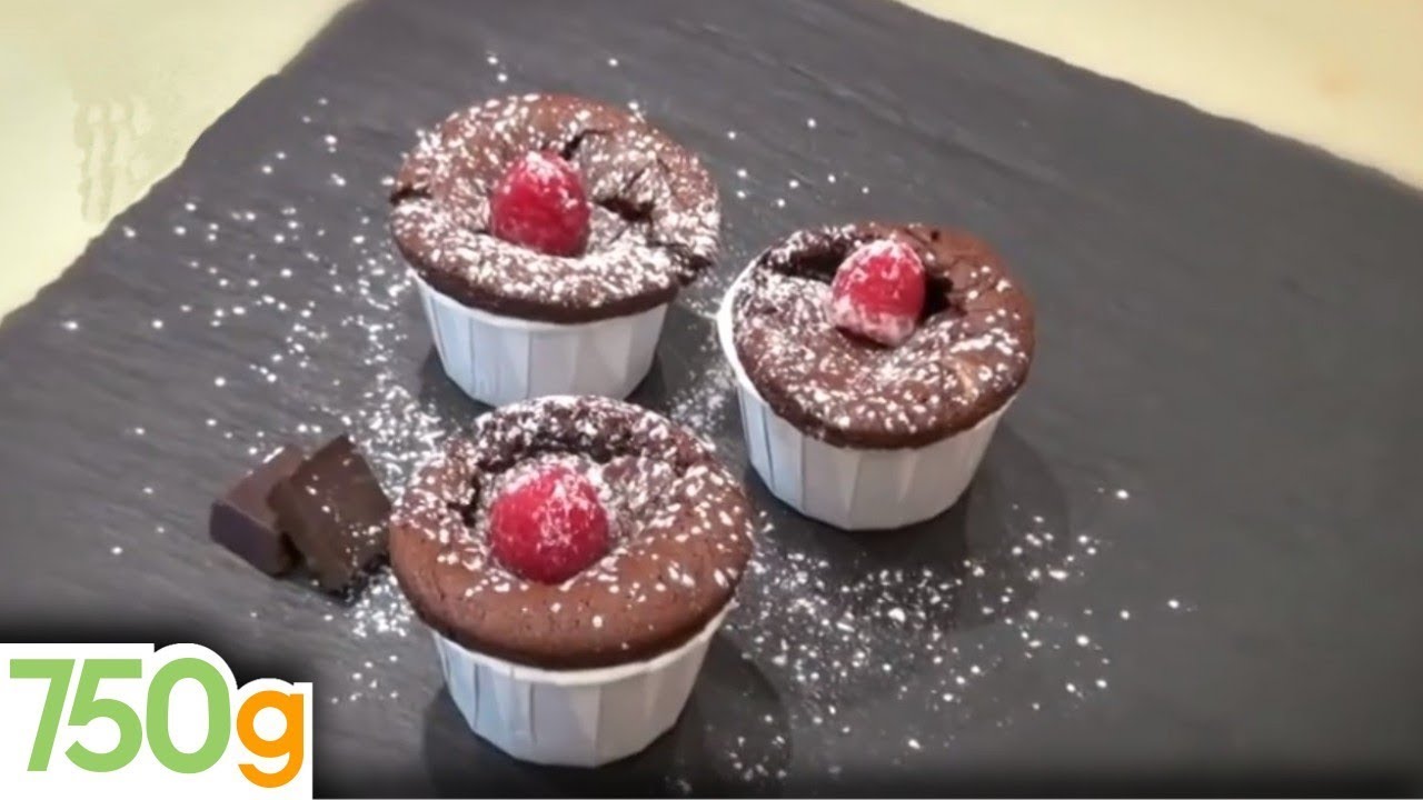 Fondant chocolat, frambroises - 750g