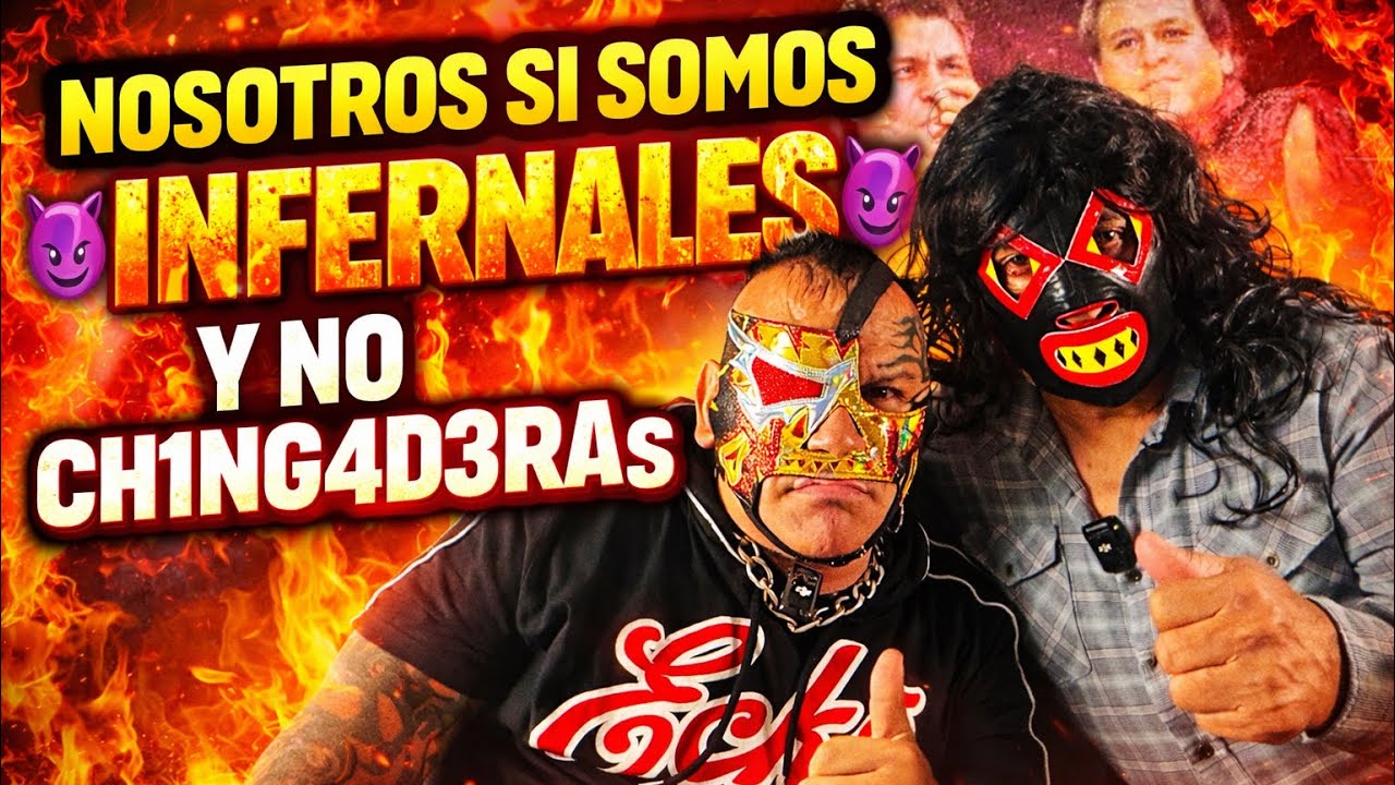 NOSOTROS SI SOMOS INFERNALES Y NO CH1NG4D3RAS -ESPECTRO JR   NAVEGANDO EN EL RING
