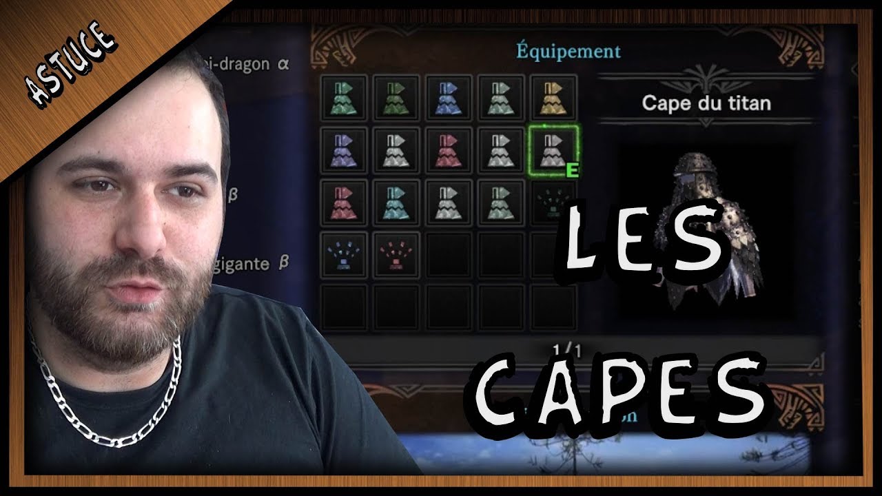 DÉBLOCAGE DE TOUTES LES CAPES ( MONSTER HUNTER WORLD )