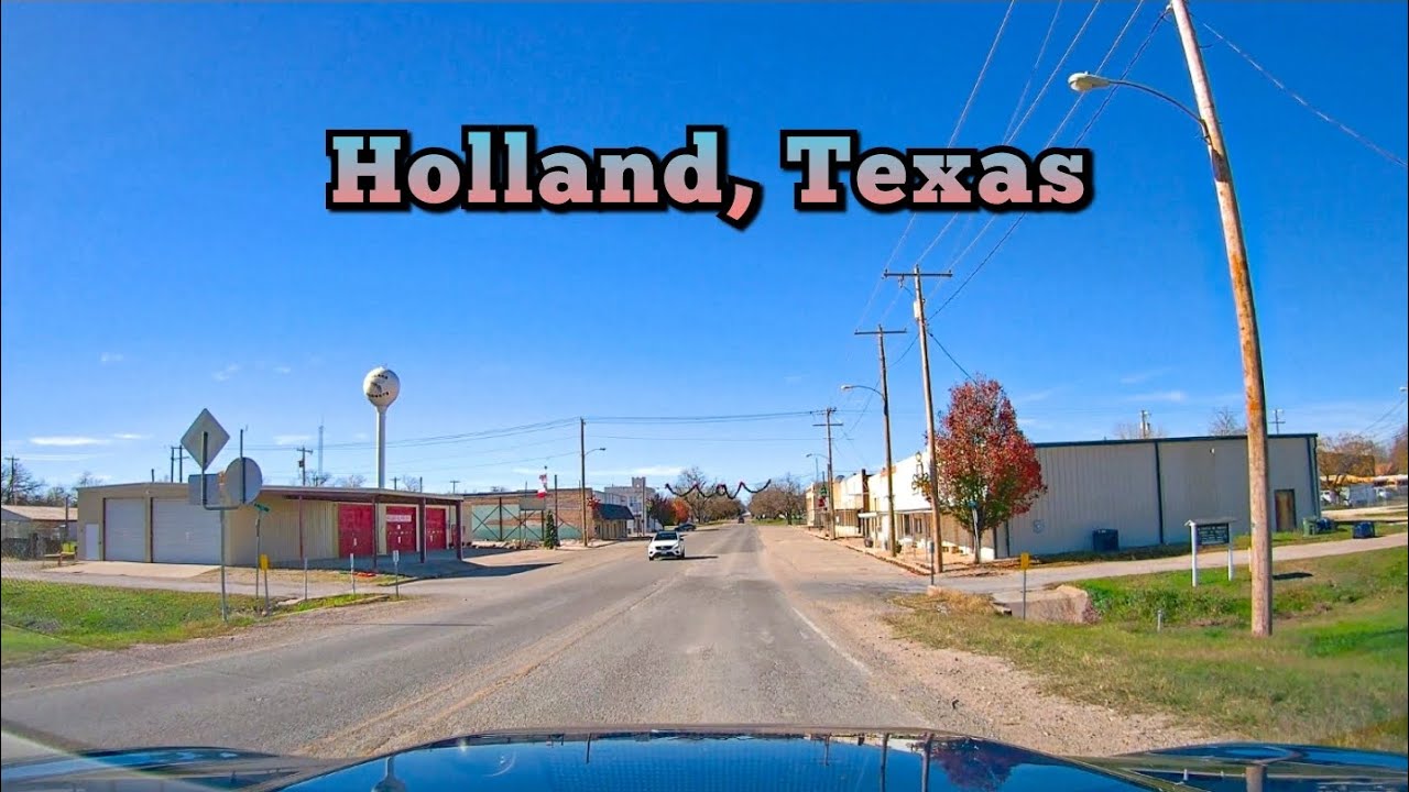 Driving Around Holland, Texas
