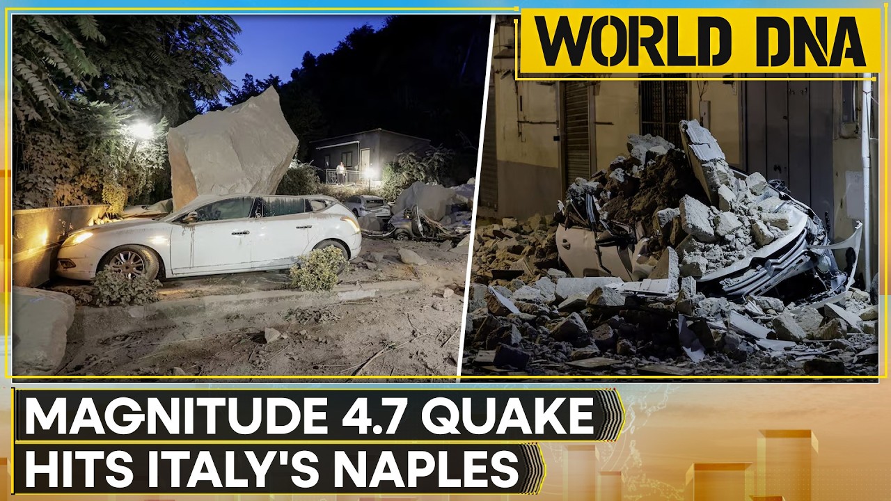 Italy Earthquake: 10 People Injured In Campi Flegrei Earthquake | World DNA | WION