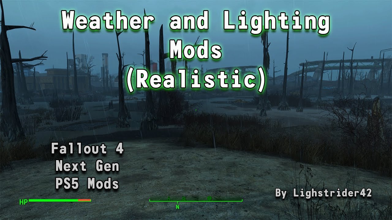 Fallout 4 Next Gen PS5 Weather and Lighting Mods (Realistic)