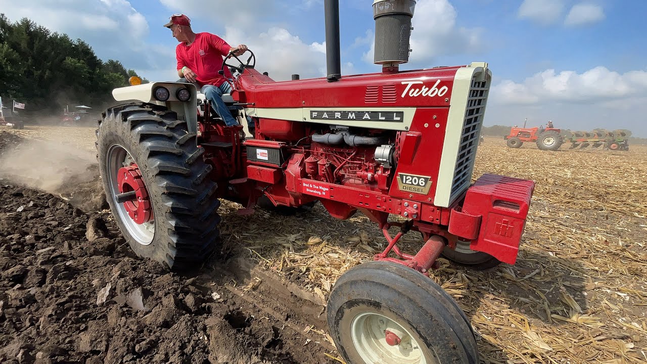 Day Two of Plowing at the 2023 Half Century of Progress Show