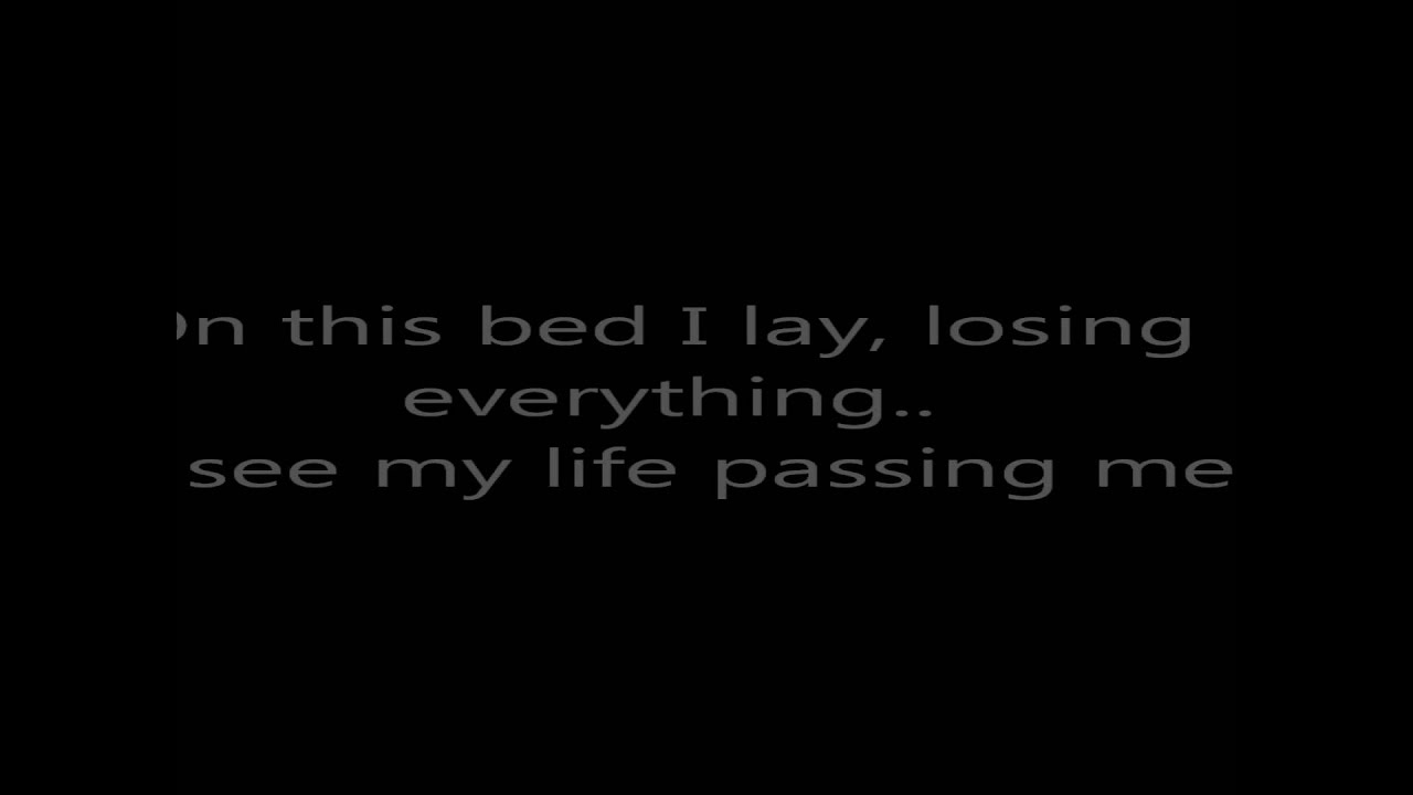 Three Days Grace - I Will Not Die (Lyrics)