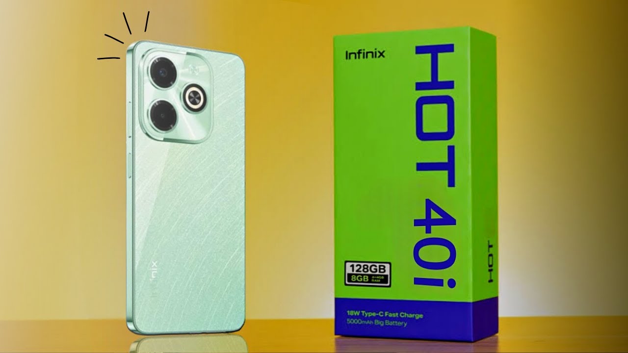 Infinix Hot 40i - Unboxing and First Look with Review⚡️Infinix Hot 40 Series is here.