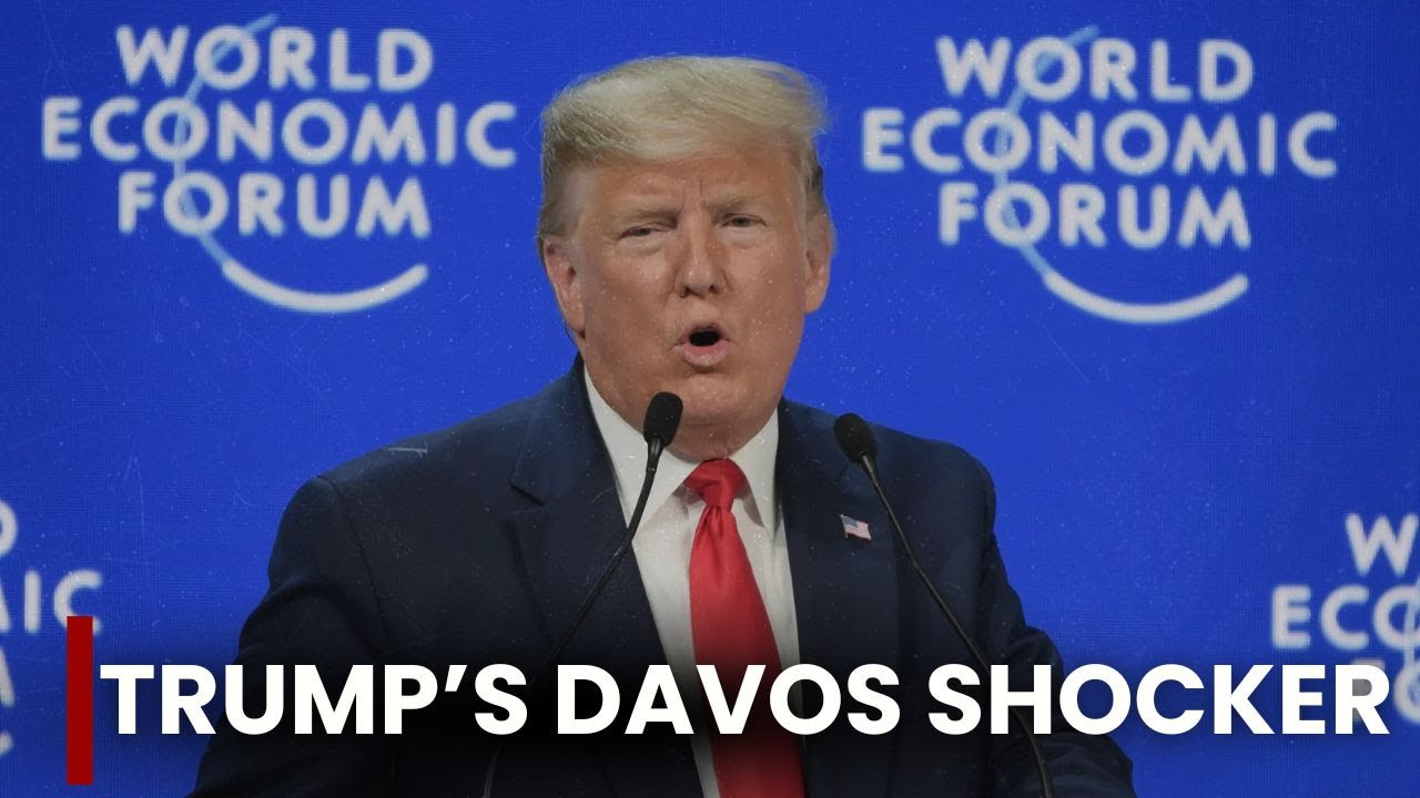 Donald Trump Speech At World Economic Forum Davos In 2020