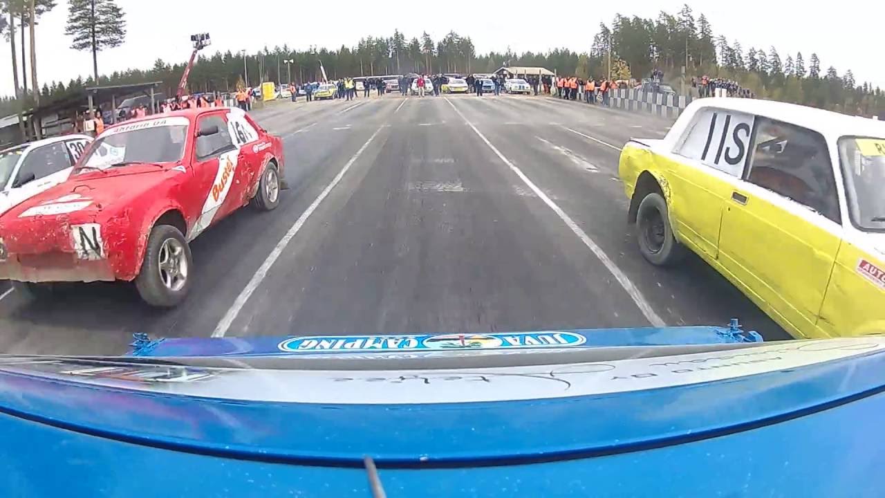 EVK-Liiga 2016 Lähtö 26 Semi - Team Avikainen. 1N - Jukka Turpeinen. Taakse.
