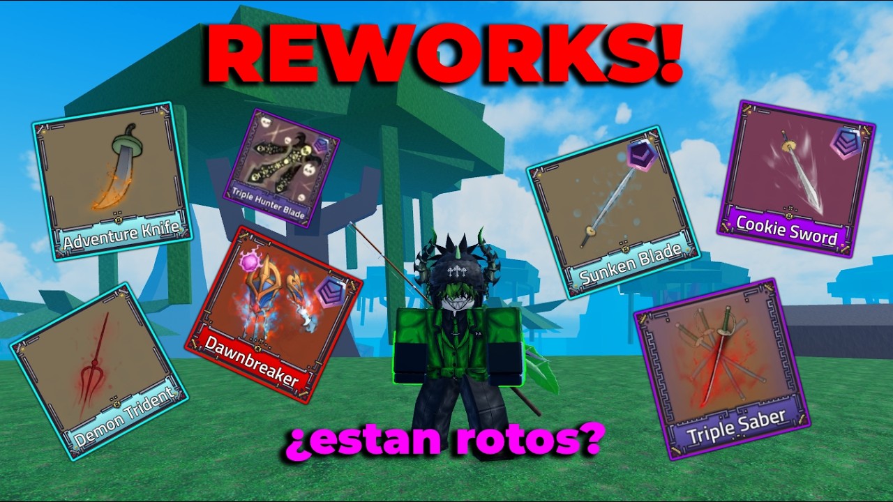 Pruebo Las Espadas Reworks Estan Rotos! King Legacy 10