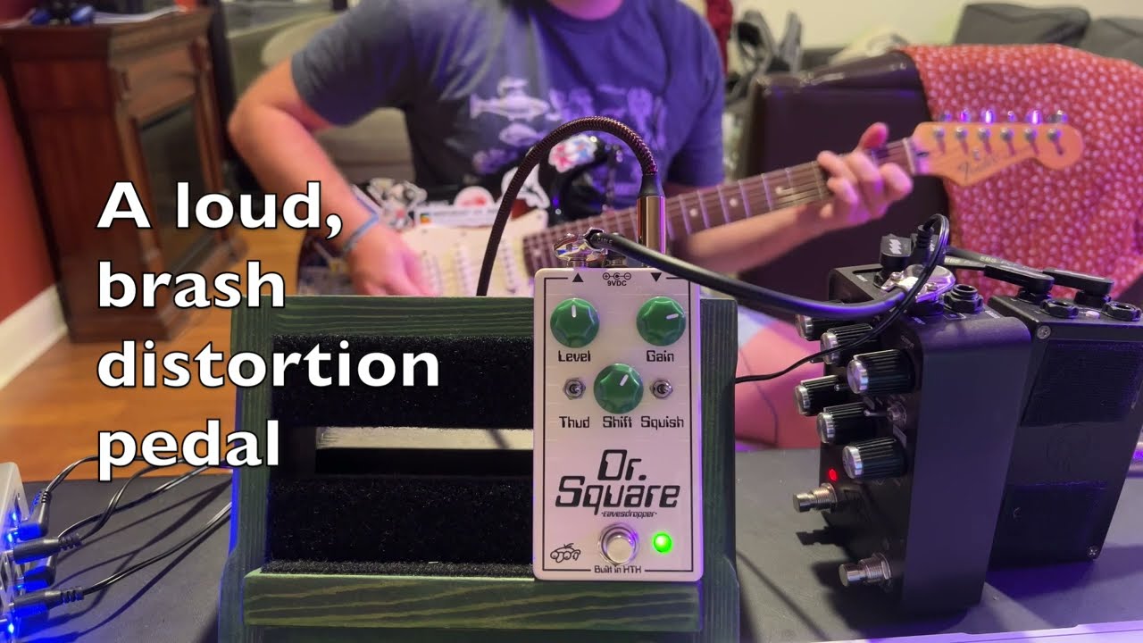 Eavesdropper Dr. Square brings a rare distortion pedal back to life!
