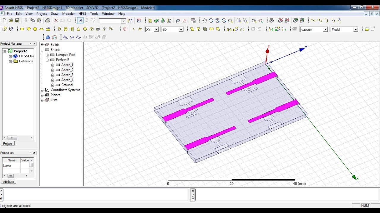 Compact MIMO Slot Antenna for WLAN Applications