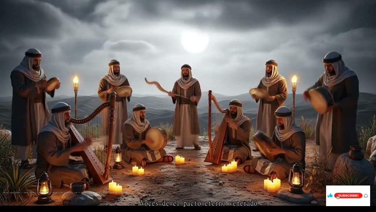 Liberación Sagrada En Jerusalén Con Shofar, Cánticos De David E Instrumentos Del Templo Ante Adonai