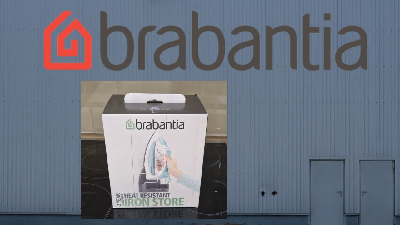 Unboxing Brabantia Ironing Board Hanger and Iron Store Wall Bracket