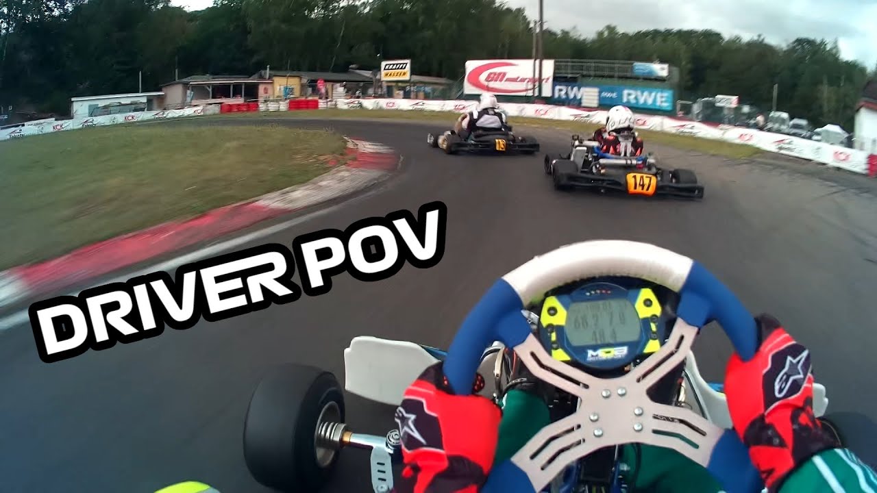 F1 Helmet Cam For Professional Go-Karting | Rotax Max Kerpen Onboard