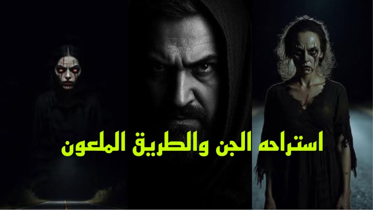 قصص رعب استراحه الجن الطريق الملعون سرد حقيقي 