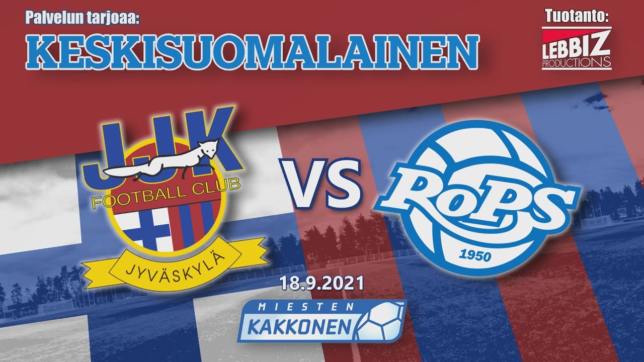 JJK - Rovaniemi Football Academy 18.9.2021 klo 14.00 Miesten Kakkonen