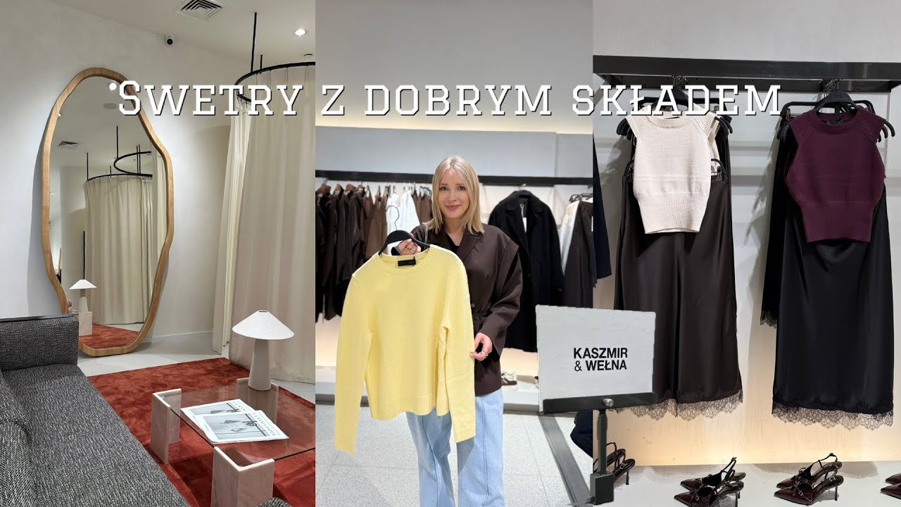 Przegląd swetrów z dobrym składem – jesień/zima 2025