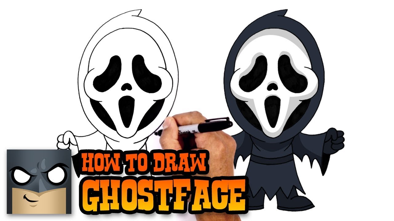 How to Draw Ghostface | Scream