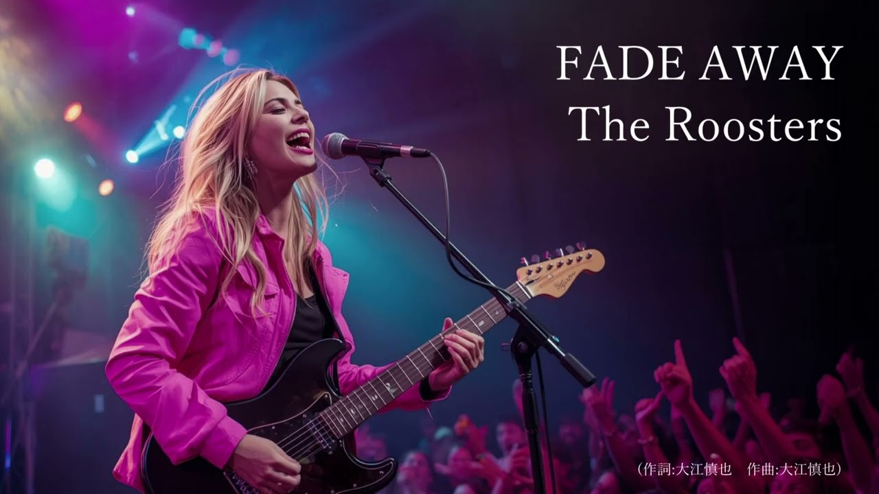 ザ･ルースターズの名曲「FADE AWAY」（AIによるハードロックカバー）蘇る名曲