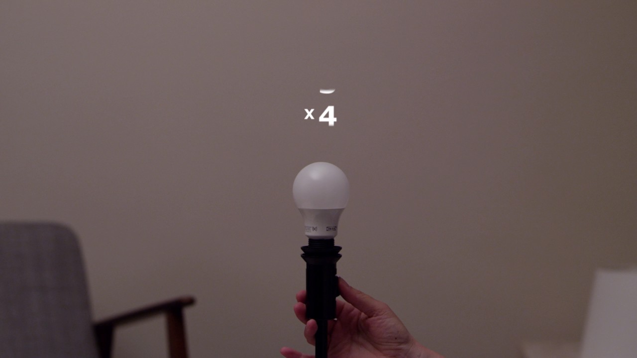 IKEA - R&eacute;initialisation d&rsquo;une ampoule TR&Aring;DFRI