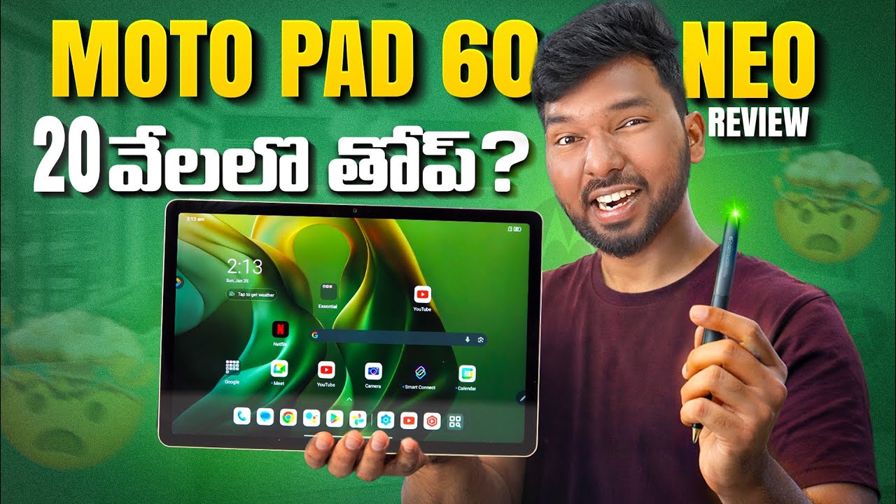 Best Tablet Under ₹15K–₹20K? Motorola Pad 60 Neo Review