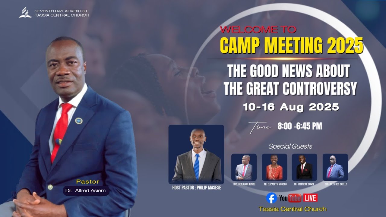 CAMP MEETING 2025 | THE GOOD NEWS ABOUT THE GREAT CONTROVERSY | DAY 2
