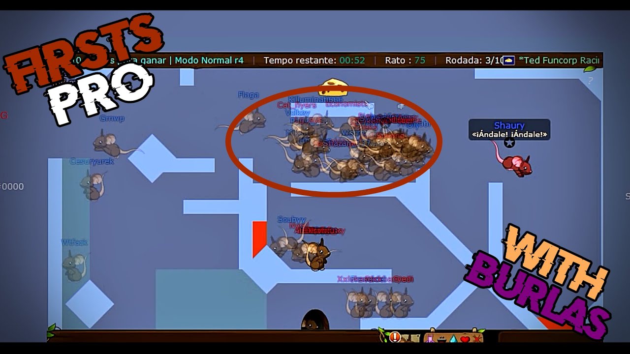 Transformice - FIRSTS PRO WITH BURLAS #11
