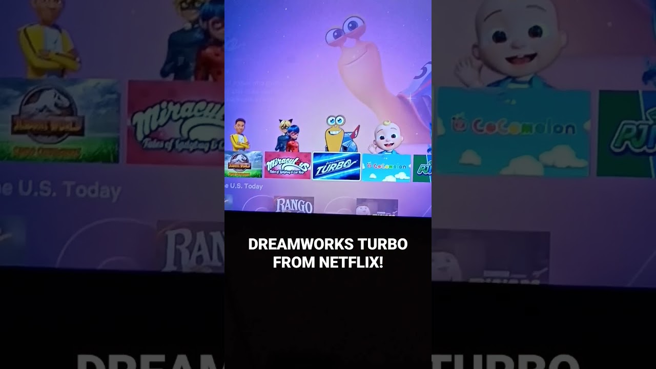 DreamWorks Turbo from Netflix!