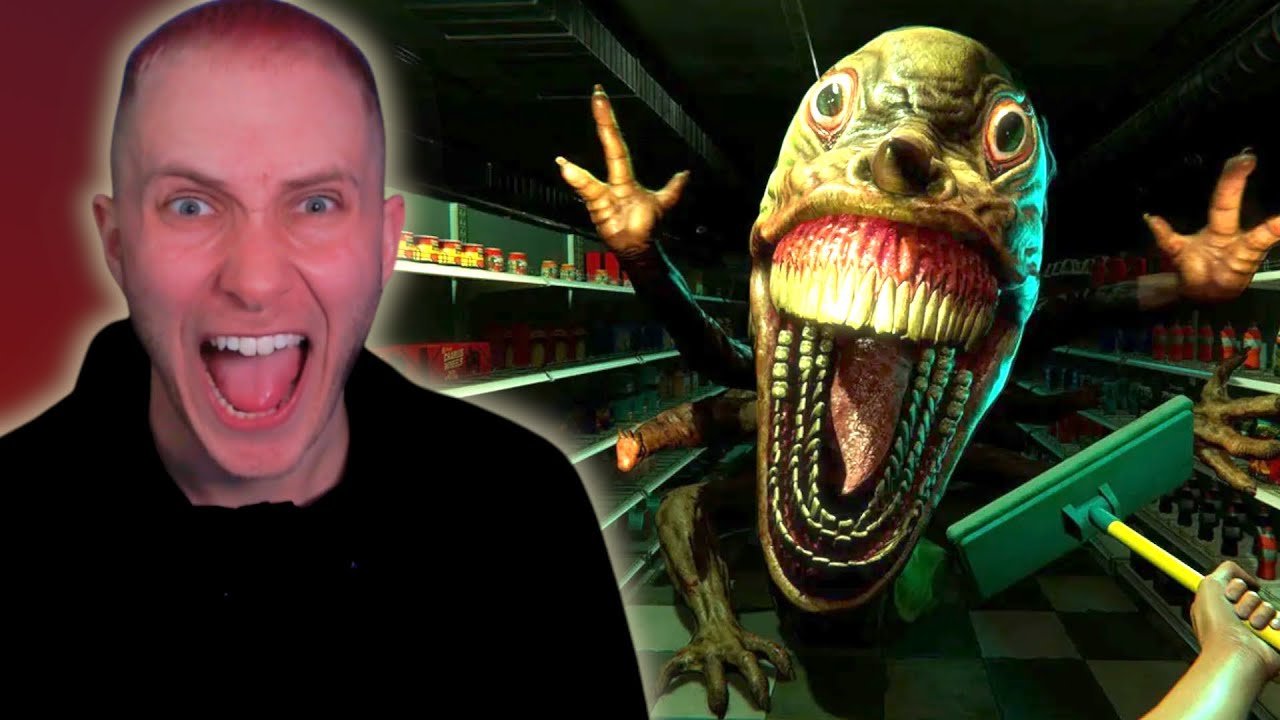 This Game Is GENUINELY TERRIFYING! (Hellmart Full Game)