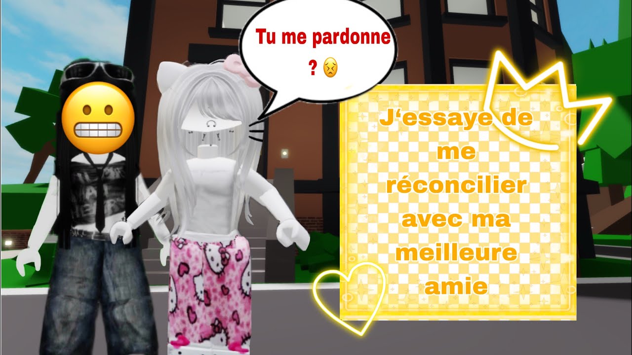 J‘ESSAYE DE ME RÉCONCILIER AVEC MA MEILLEURE AMIE SUR BROOKHAVEN RP
